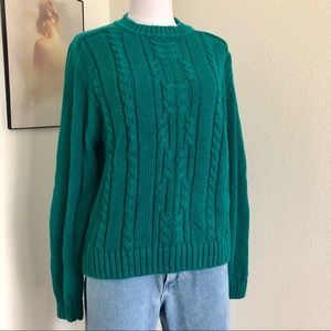 Cute Soft Green Sweater American Weekend. Size M🤩